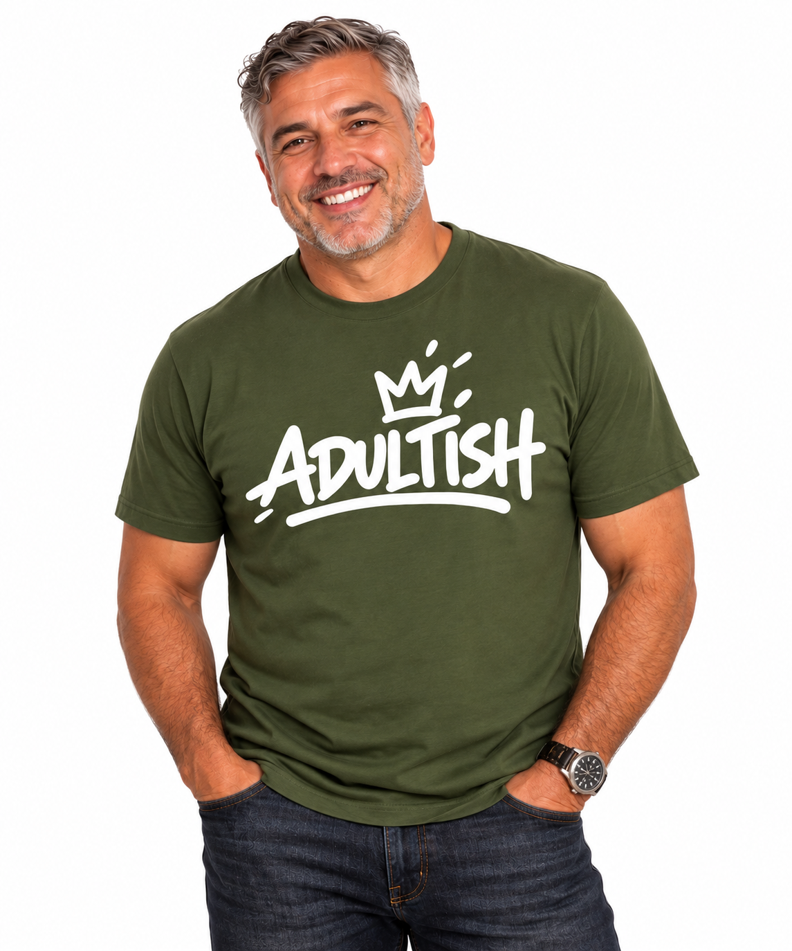 ADULTISH Crown T-Shirt