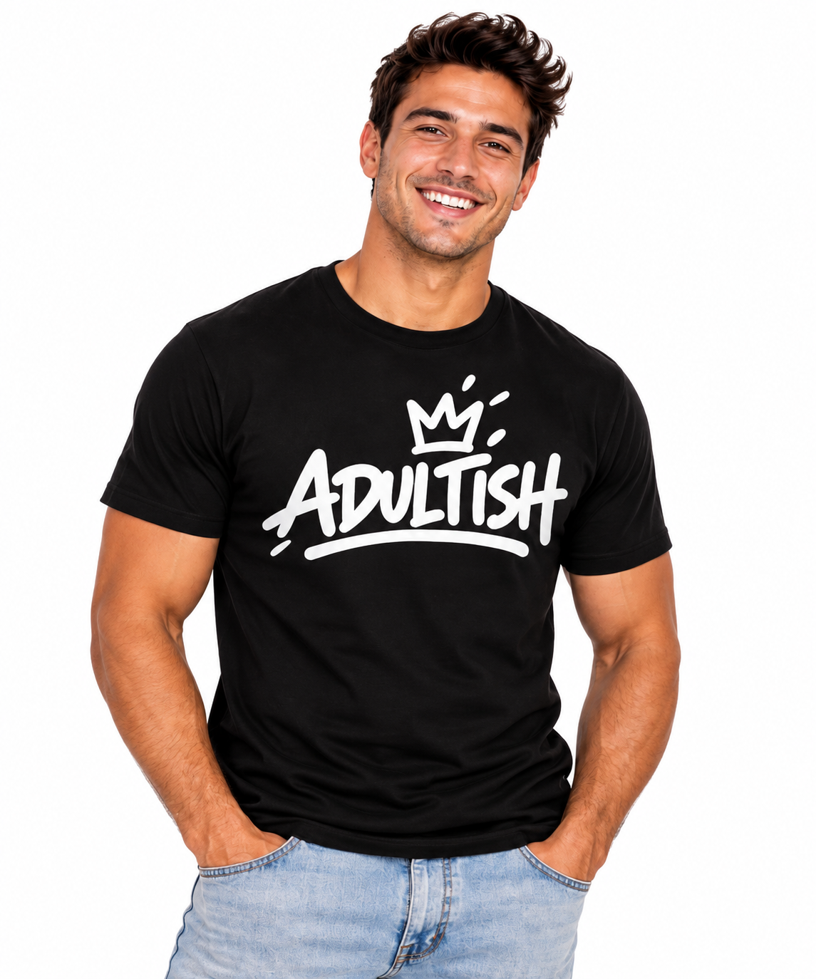 ADULTISH Crown T-Shirt