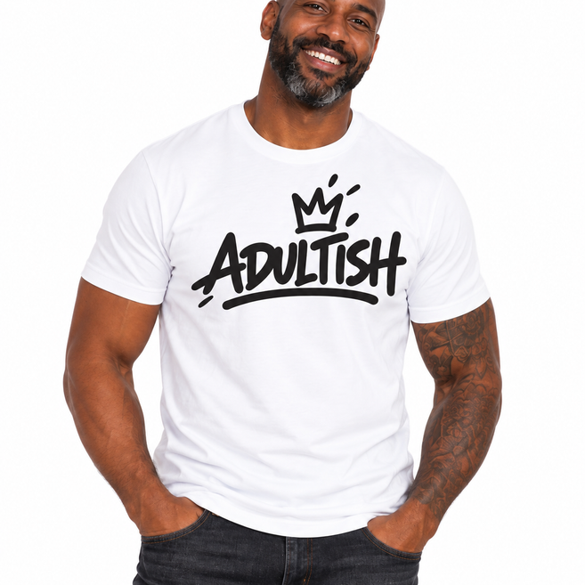ADULTISH Crown T-Shirt