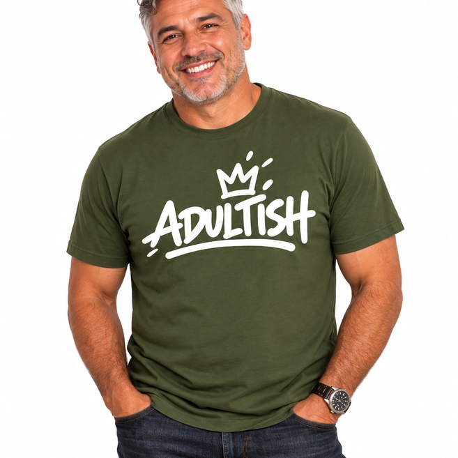 ADULTISH Crown T-Shirt
