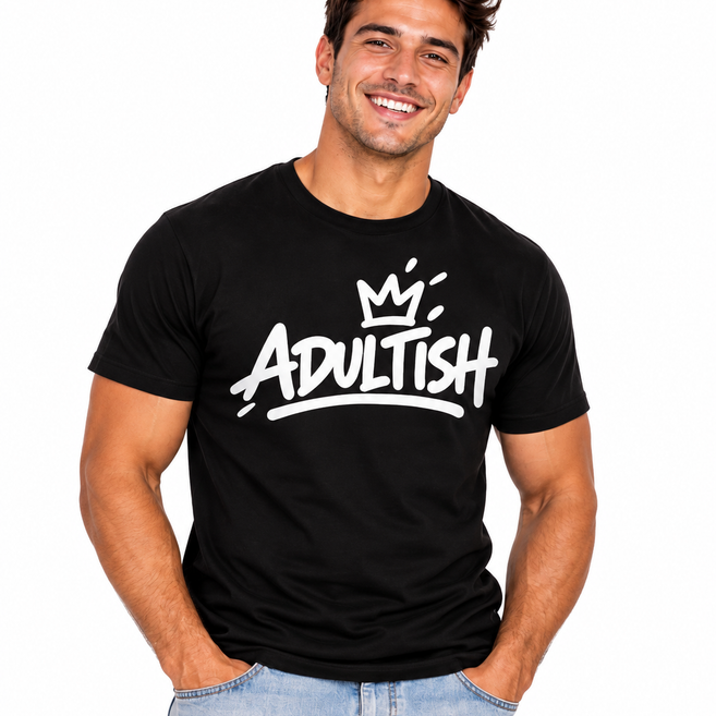 ADULTISH Crown T-Shirt