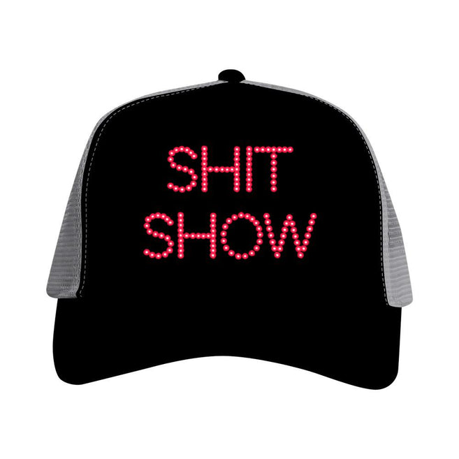 Shit Show Snapback Cap - Stickerei