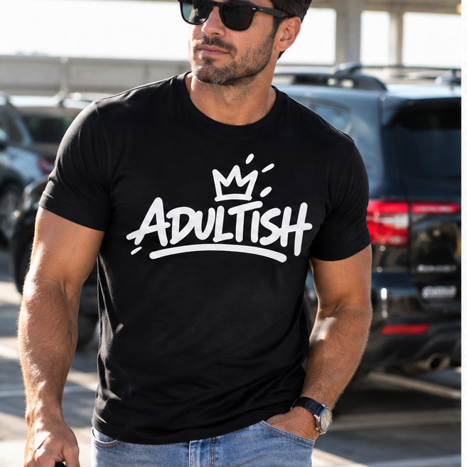ADULTISH Crown T-Shirt