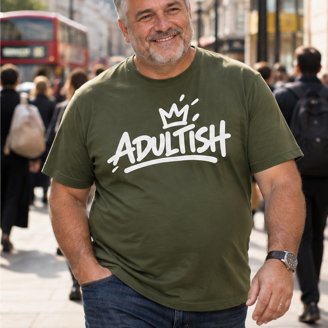 ADULTISH Crown T-Shirt