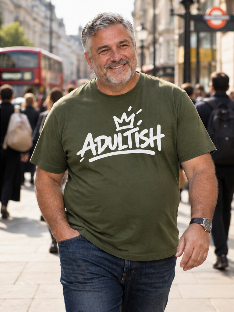 ADULTISH Crown T-Shirt
